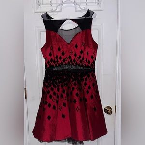 Harley Quinn prom dress